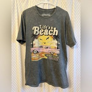 “Life’s a Beach” Oversized T 🏝️